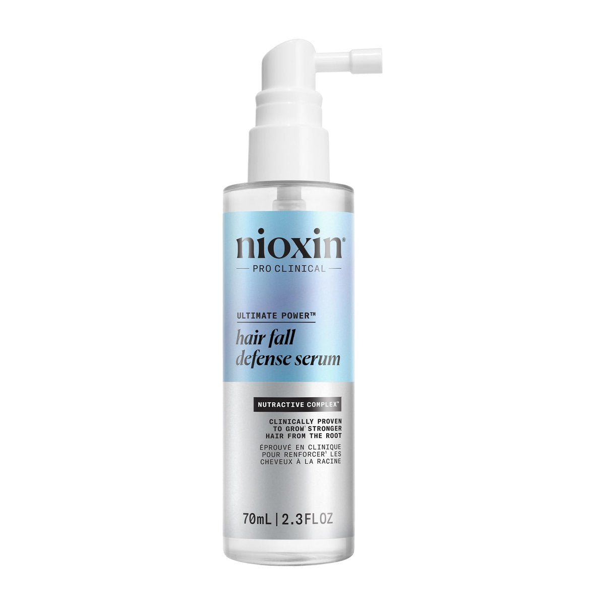 Nioxin Hair Fall Defense Intensive Daily Leave-In Hair Treatment with Niacinamide, Caffeine, Lauric Acid, and Sandalore for Thicker, Stronger Hair, 2.3 Fl Oz Avelisse