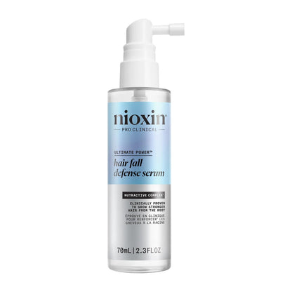 Nioxin Hair Fall Defense Intensive Daily Leave-In Hair Treatment with Niacinamide, Caffeine, Lauric Acid, and Sandalore for Thicker, Stronger Hair, 2.3 Fl Oz Avelisse