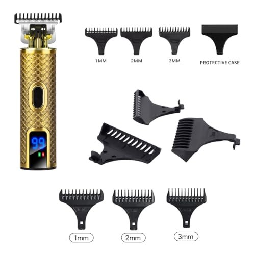 TorSor 8 Pack Hair Clipper Limit Comb Guide Set - 1MM, 2MM, 3MM Guides with Protection Guard Cover for T9 Vintage T-Blade Trimmers - görsel 8
