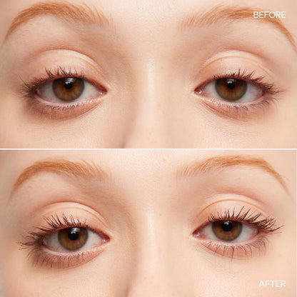Saie Mascara 101 - Lash Lengthening Mascara for Thick, Bold, Lifted Lashes - Buildable Eye Makeup Formulated to Strengthen and Condition with Rich Nutrients - Brown (0.31 oz) Avelisse