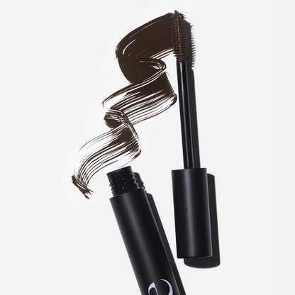 Saie Mascara 101 - Lash Lengthening Mascara for Thick, Bold, Lifted Lashes - Buildable Eye Makeup Formulated to Strengthen and Condition with Rich Nutrients - Brown (0.31 oz) Avelisse