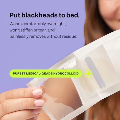 Peach Slices Nose Pore Patches – Overnight Blackhead Remover, Hydrocolloid Pore Strips, Vegan & Cruelty-Free Korean Skin Care (7 ct) - görsel 6
