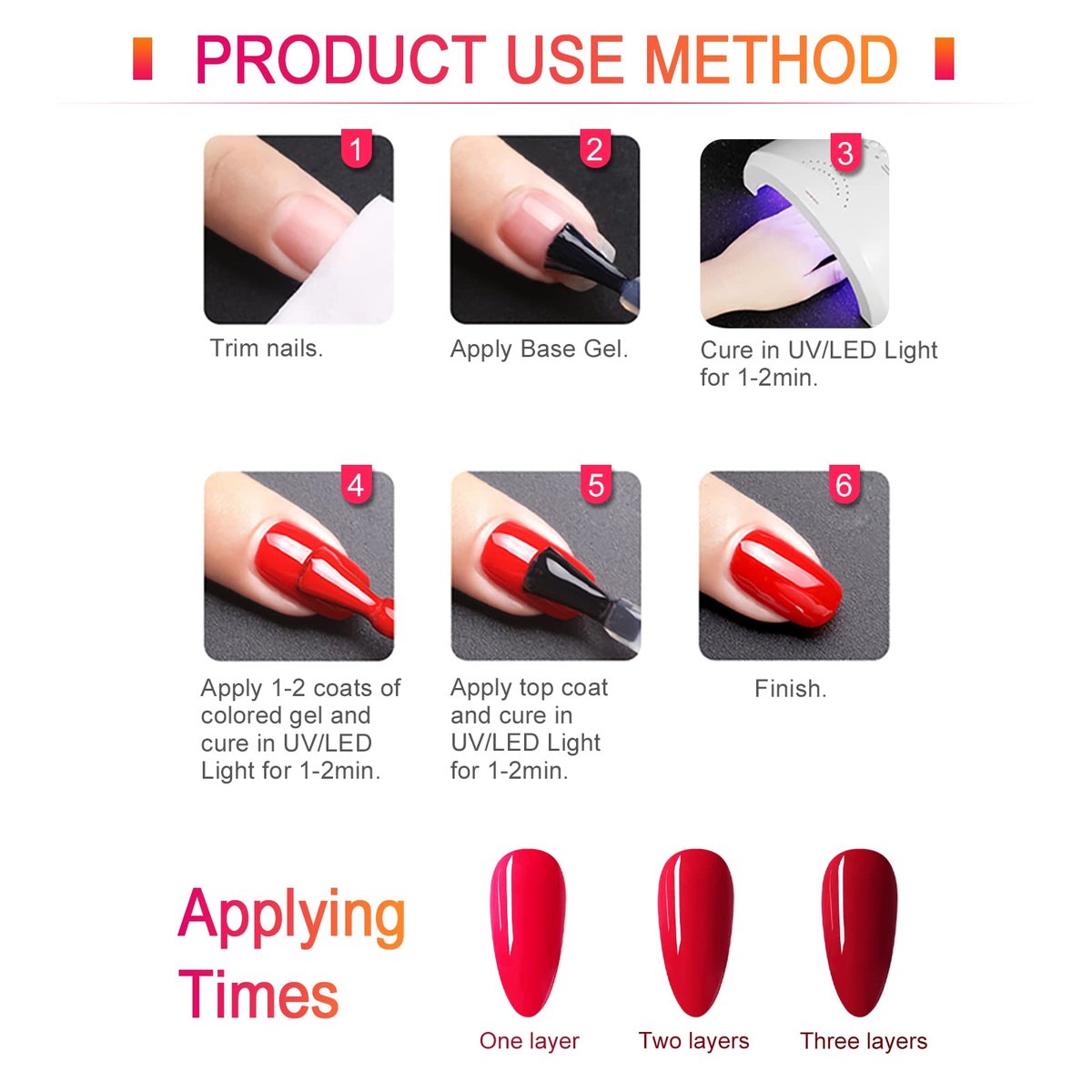 CANNI 18ml No Wipe Gel Top Coat – Scratch Resistant, High Gloss, Long Lasting Clear Top Coat for LED Lamps - görsel 14