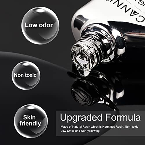 CANNI 18ml No Wipe Gel Top Coat – Scratch Resistant, High Gloss, Long Lasting Clear Top Coat for LED Lamps - görsel 6