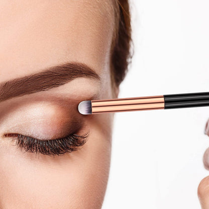 Uorpoto Round Eye Makeup Brushes Set - 3-Piece Professional Concealer & Eyeshadow Blending Brushes for Card Making & Cosmetics Avelisse
