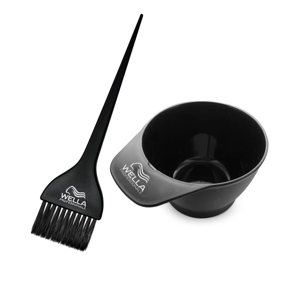 Wella Professionals Color Brush – Black with Wella Logo, Ideal for Color Mixing & Application, Professional & At-Home Use - görsel 5