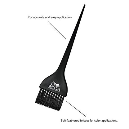 Wella Professionals Color Brush – Black with Wella Logo, Ideal for Color Mixing & Application, Professional & At-Home Use
