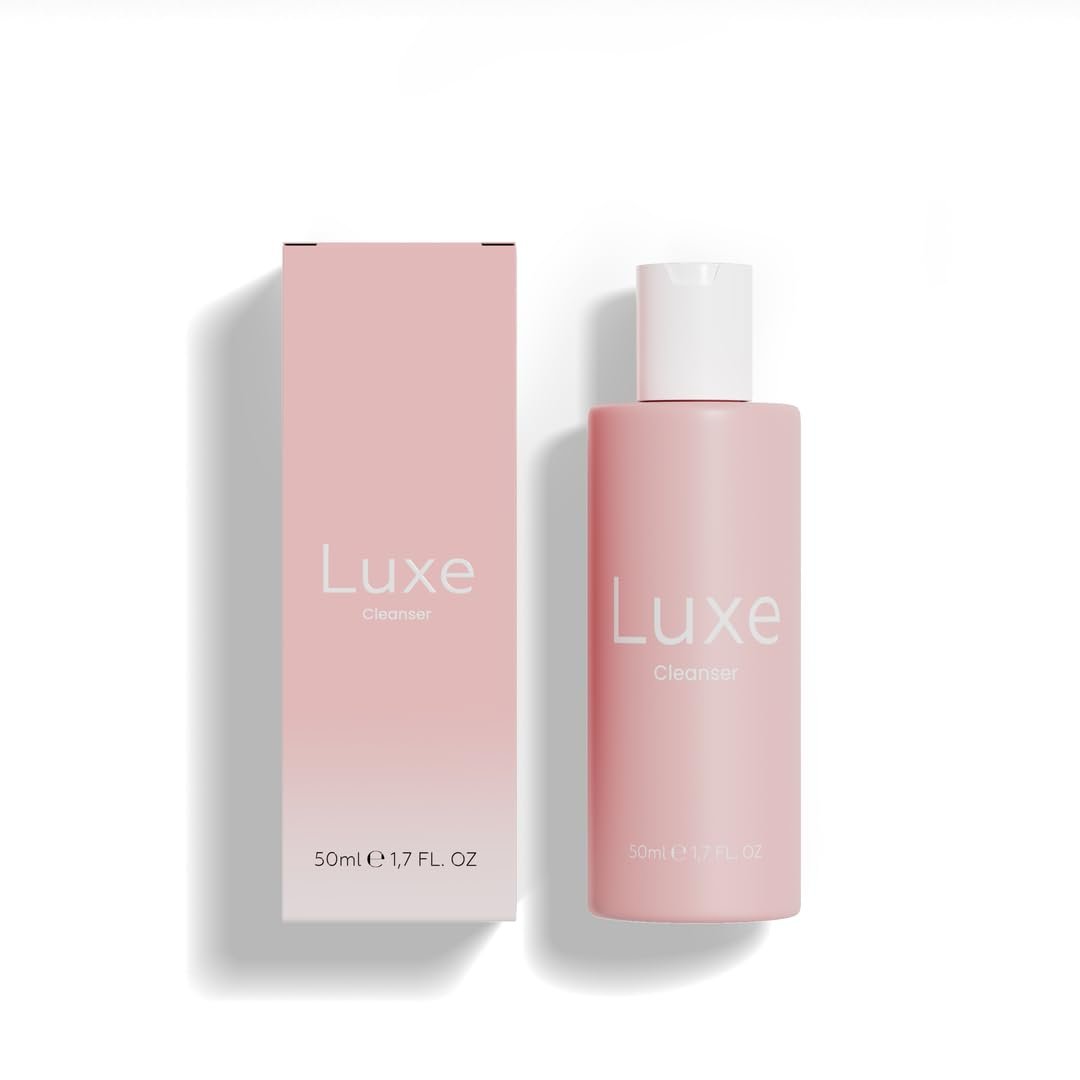 Luxe Cosmetics Cleanser for Lashes - Oil-Free, 100% Vegan Eye Makeup Remover for Sensitive Eyes - görsel 1