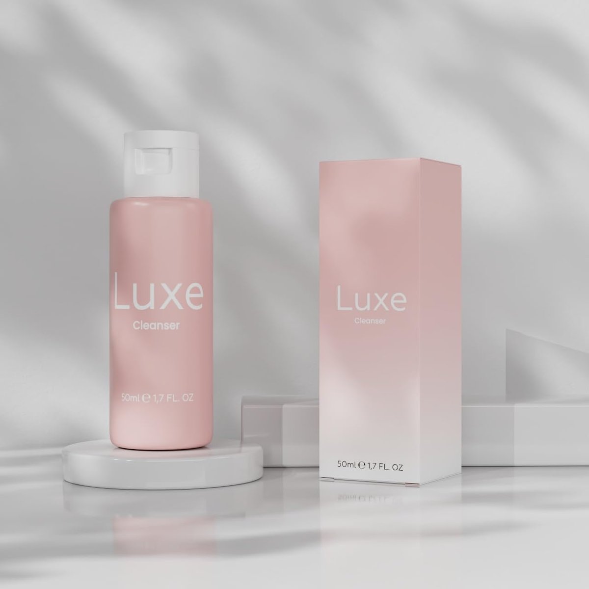 Luxe Cosmetics Cleanser for Lashes - Oil-Free, 100% Vegan Eye Makeup Remover for Sensitive Eyes - görsel 3