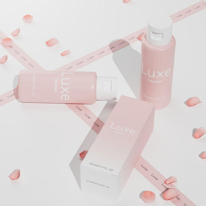 Luxe Cosmetics Cleanser for Lashes - Oil-Free, 100% Vegan Eye Makeup Remover for Sensitive Eyes