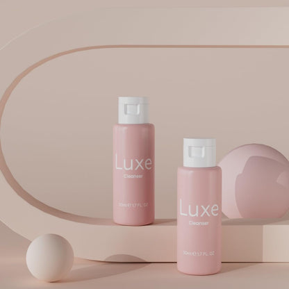 Luxe Cosmetics Cleanser for Lashes - Oil-Free, 100% Vegan Eye Makeup Remover for Sensitive Eyes