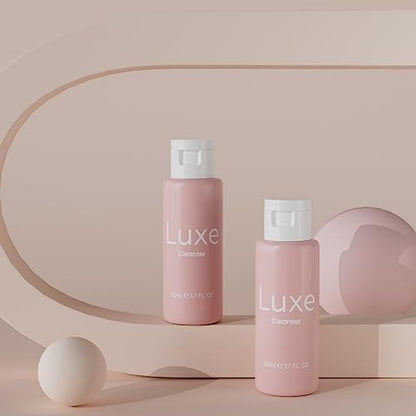 Luxe Cosmetics Cleanser for Lashes - Oil-Free, 100% Vegan Eye Makeup Remover for Sensitive Eyes
