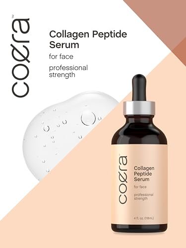 Coera Collagen Peptides Face Serum with Verisol – Professional Strength, Paraben-Free, 4 fl oz - görsel 14