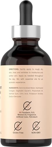 Coera Collagen Peptides Face Serum with Verisol – Professional Strength, Paraben-Free, 4 fl oz