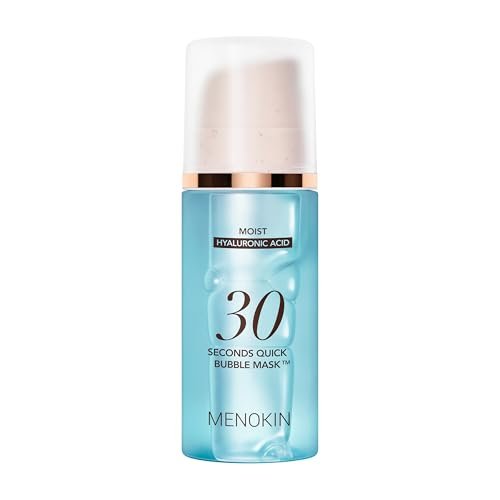 MENOKIN 30 Seconds Quick Bubble Mask [MOIST] - Hyaluronic Acid Micro-Bubble Mask for Deep Hydration, Niacinamide, Korean Skin Care Essential, 70 Uses, 3.21 fl.oz - görsel 2