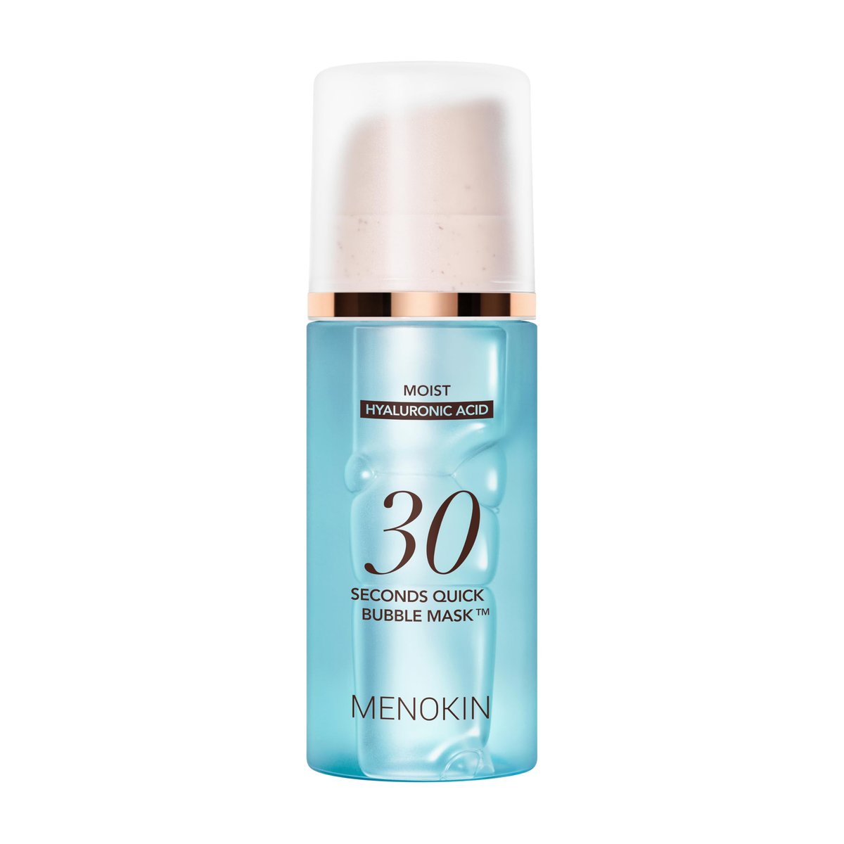 MENOKIN 30 Seconds Quick Bubble Mask [MOIST] - Hyaluronic Acid Micro-Bubble Mask for Deep Hydration, Niacinamide, Korean Skin Care Essential, 70 Uses, 3.21 fl.oz - görsel 1