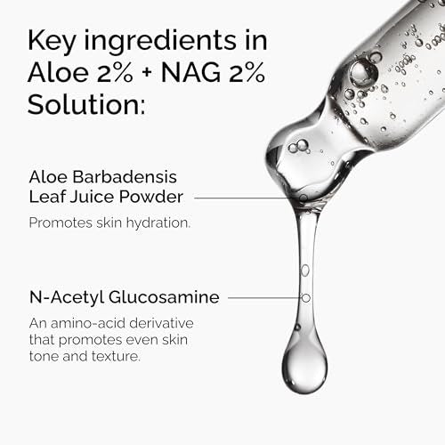 The Ordinary Aloe 2% + NAG 2% Solution – Soothing Serum for Post-Acne Marks, 1 fl oz Avelisse