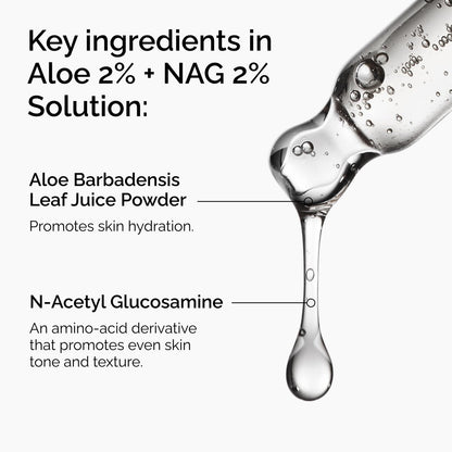 The Ordinary Aloe 2% + NAG 2% Solution – Soothing Serum for Post-Acne Marks, 1 fl oz Avelisse