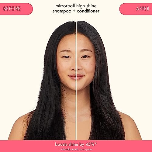 Amika Mirrorball High Shine + Protect Antioxidant Shampoo - Signature Scent, 9.2 Fl Oz Avelisse