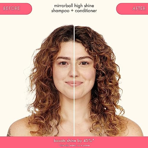 Amika Mirrorball High Shine + Protect Antioxidant Shampoo - Signature Scent, 9.2 Fl Oz Avelisse
