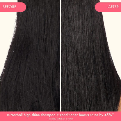 Amika Mirrorball High Shine + Protect Antioxidant Shampoo - Signature Scent, 9.2 Fl Oz Avelisse