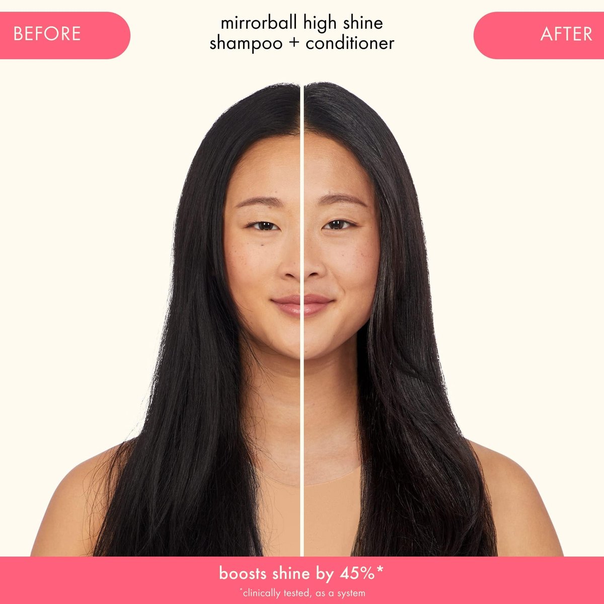 Amika Mirrorball High Shine + Protect Antioxidant Shampoo - Signature Scent, 9.2 Fl Oz Avelisse
