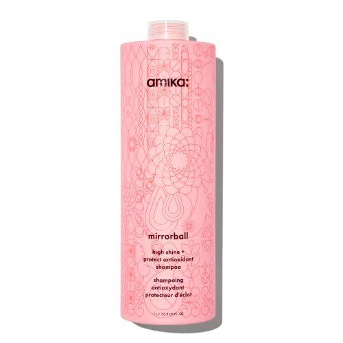 Amika Mirrorball High Shine + Protect Antioxidant Shampoo, 33.8 fl oz Avelisse
