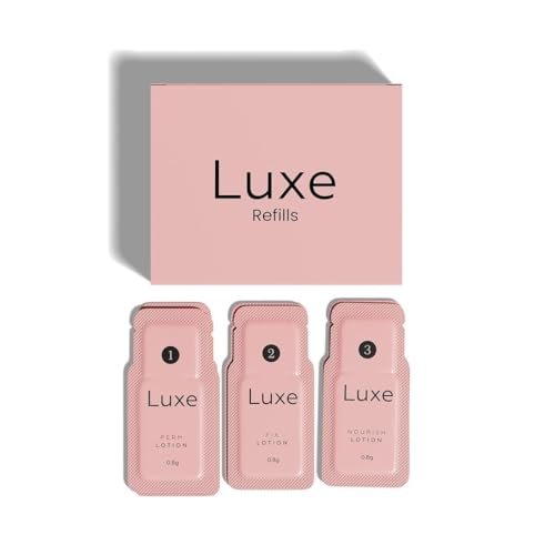 Luxe Cosmetics Sachets Refills for Lash Lifting – Long Lasting Eyelash Curling Set for Home Use (3 Applications) Avelisse