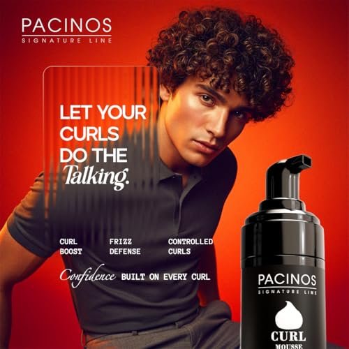 Pacinos Signature Line Curl Enhancing Mousse - Light Hold Hair Mousse and Styling Foam for Curly, Wavy, and Coily Hair - 3.38 oz - görsel 8