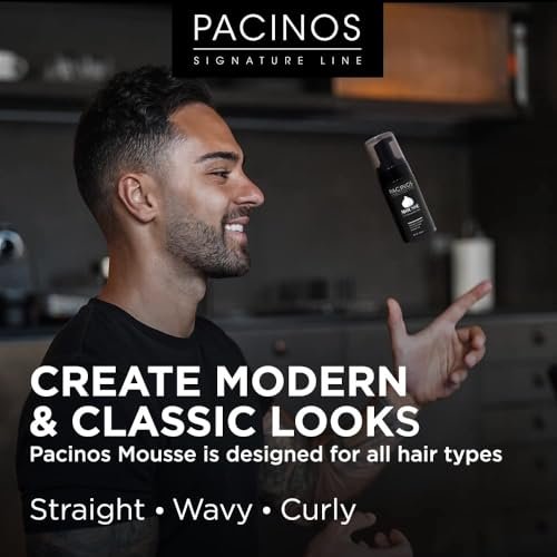 Pacinos Signature Line Curl Enhancing Mousse - Light Hold Hair Mousse and Styling Foam for Curly, Wavy, and Coily Hair - 3.38 oz - görsel 10