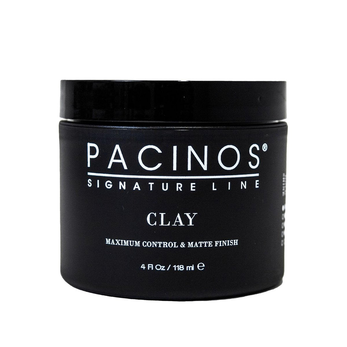 Pacinos Signature Line Clay Hair Paste - Long Lasting Styling Wax with Firm Hold for All Hair Styles (4 oz) Avelisse