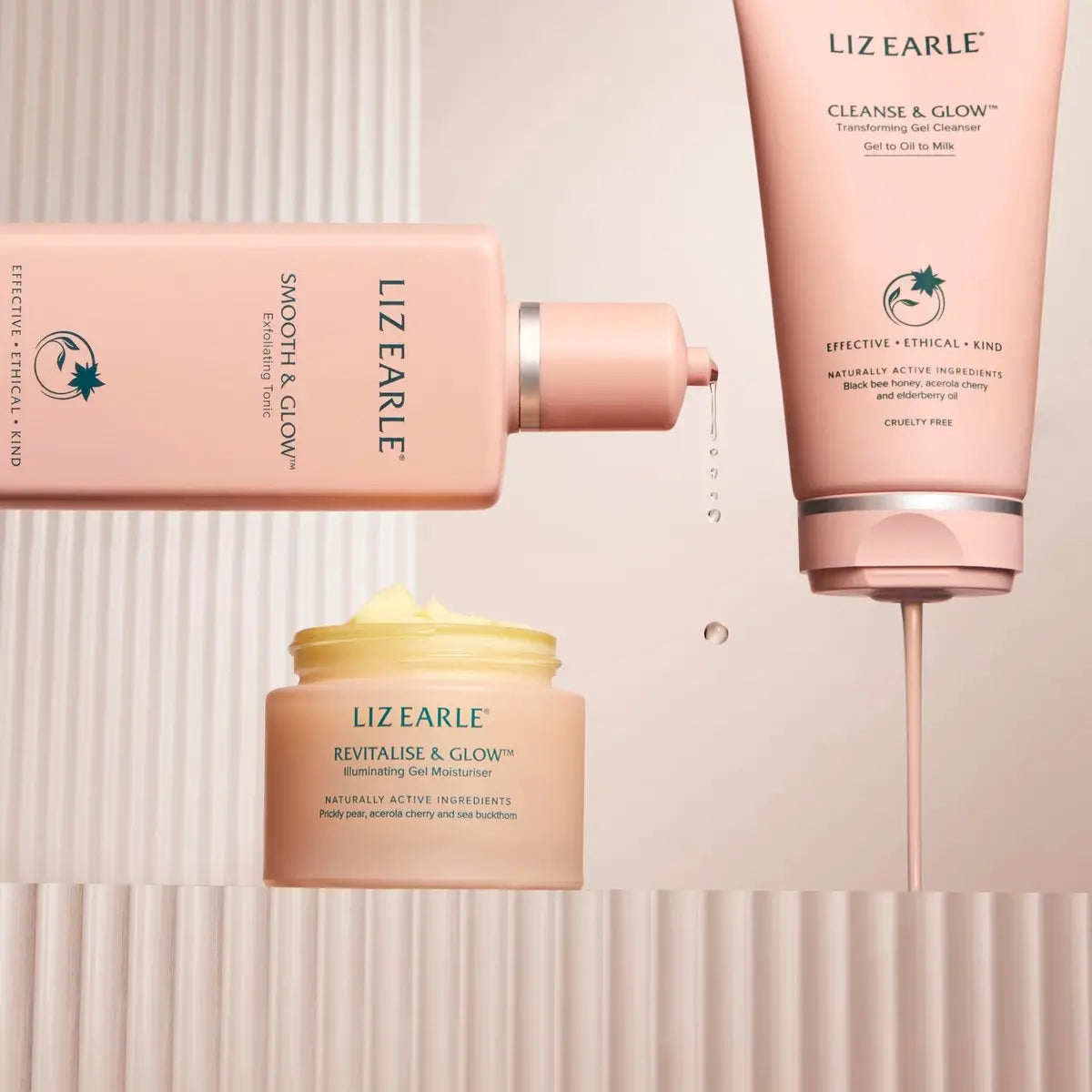Liz Earle Revitalize & Glow Illuminating Gel Moisturizer - Brightening Vitamin C Face Cream & Pore Minimizer - Enriched with Acerola Cherry to Gently Exfoliate Skin and Boost Hydration (50ml) Avelisse
