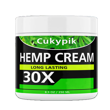 JUYIHEAL Hemp Cream 8.5oz – Natural Soothing Topical Cream with Arnica, MSM, Turmeric, Menthol & Aloe Vera Avelisse