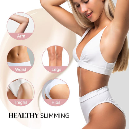 SILKDERMIS B Flat Belly Firming Cream - Skin Tightening & Cellulite Cream for Stomach, Thighs & Butt, Moisturizing Firming Lotion with Powerful Natural Ingredients, 120 ML Avelisse