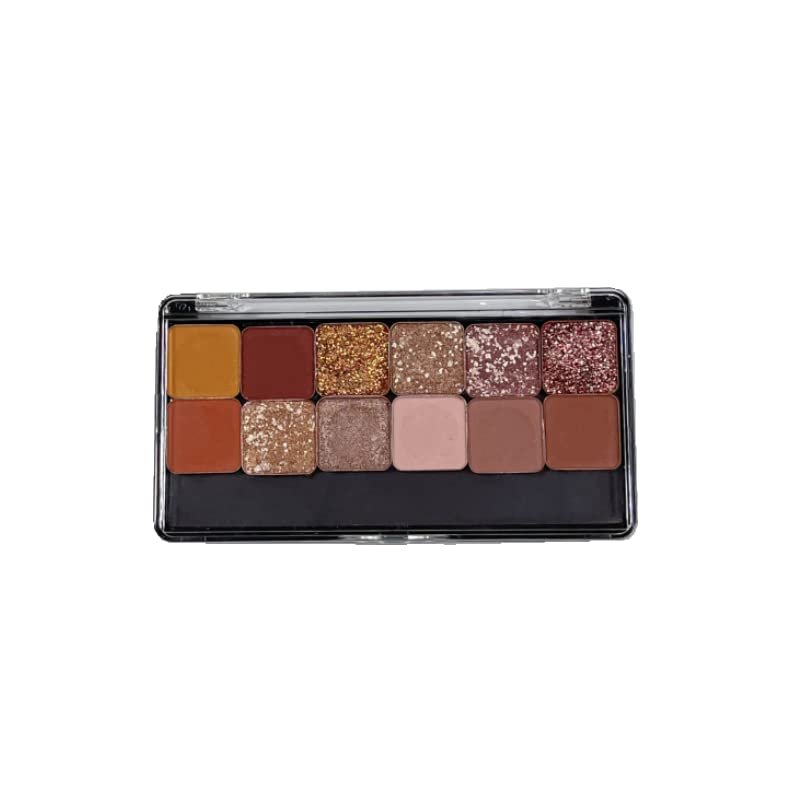 2-Pack Rectangular Mini Magnet Makeup Palette with 10 Metal Stickers - Empty Eyeshadow Blush Storage Case - görsel 5
