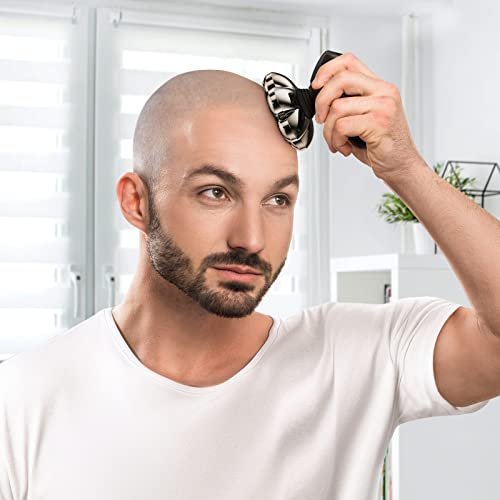 7-Blade Floating Replacement Shaving Head for Head Shaver – Washable, Wet & Dry Compatible, Rotary Shaver Blades Avelisse