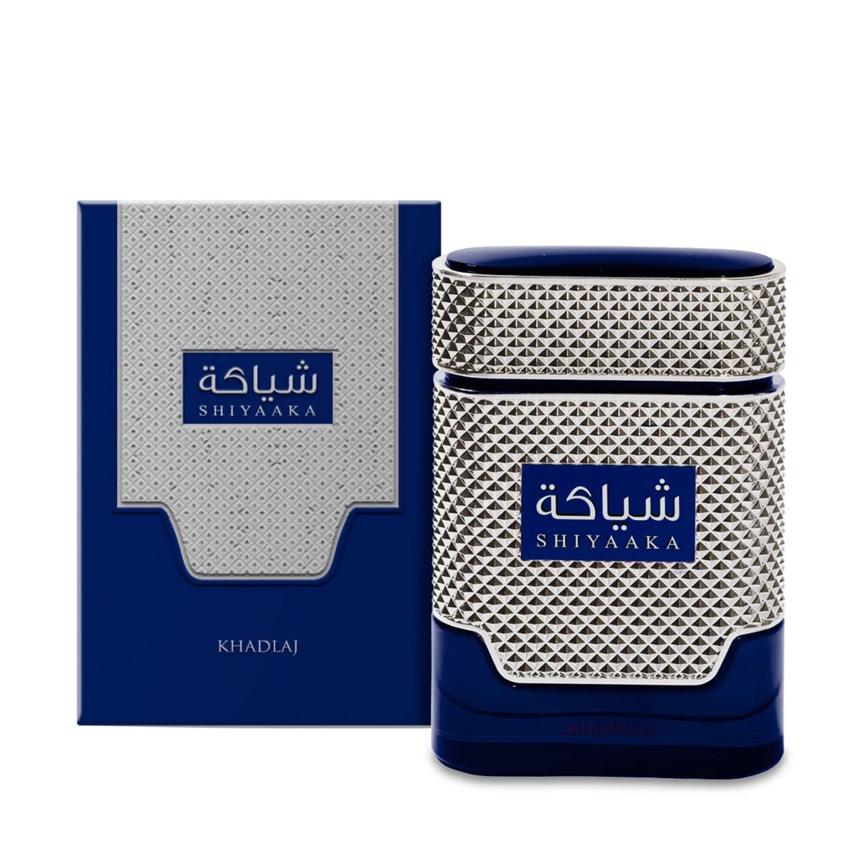 Khadlaj Shiyaaka Blue Eau De Parfum for Men - 3.4 oz | Long-Lasting Fragrance Avelisse