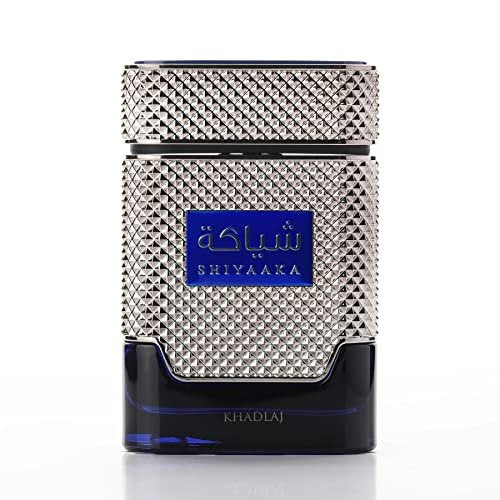 Khadlaj Shiyaaka Blue Eau De Parfum for Men - 3.4 oz | Long-Lasting Fragrance Avelisse