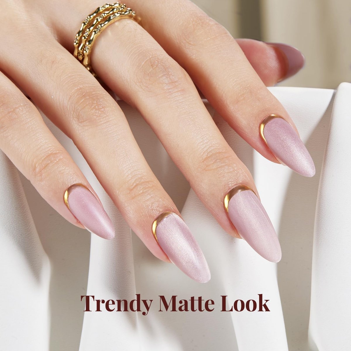 Beetles Matte Gel Top Coat – 15ml Chrome Proof, No Wipe, Powder-Resist Matte Finish for Long-Lasting Gel Nail Art - görsel 7