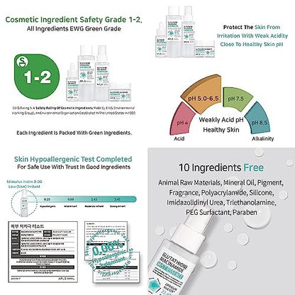 APLB Glutathione Niacinamide Mist Essence | LIPO GLUTA NIAC CEN™ 22.6% 3.55 FL.OZ | Korean Skincare Replenishing Moisture Mist Avelisse
