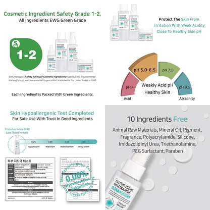 APLB Glutathione Niacinamide Mist Essence | LIPO GLUTA NIAC CEN™ 22.6% 3.55 FL.OZ | Korean Skincare Replenishing Moisture Mist Avelisse