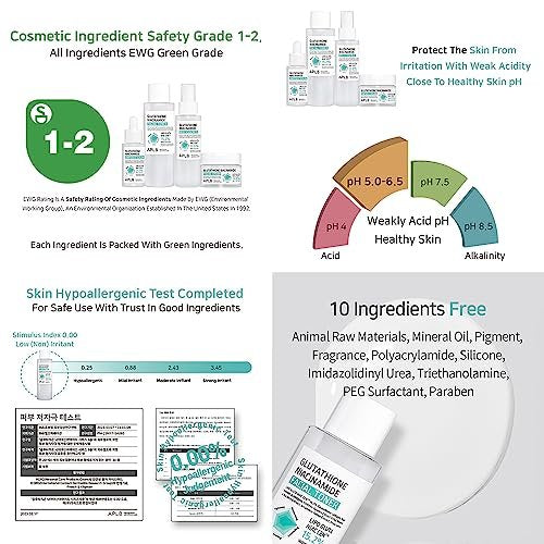 APLB Glutathione Niacinamide Facial Toner | LIPO GLUTA NIAC CEN™ 15.2% - Korean Skincare, Replenishing Moisture, Revitalize Skin Texture (5.41 Fl Oz) Avelisse