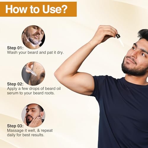 NOURISH MANTRA Advanced Beard Growth Oil Serum with Redensyl, Capilia Longa, Argan Oil, Vitamin E & Jojoba Oil for Fuller, Thicker & Healthier Beard | 30 ml Avelisse