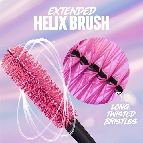 Maybelline The Falsies Surreal Extensions Waterproof Mascara, Very Black, 0.33 fl oz - görsel 8