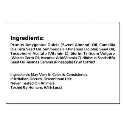 Made For Locs Vegan Oil Spray – Nourishing Hair Treatment Oil for Dry Scalp & Hair Growth (4 oz)