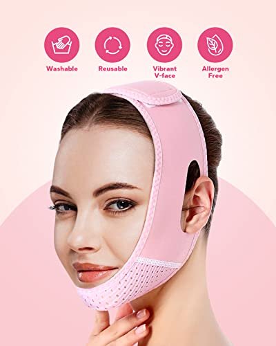 Meto Reusable Face Strap - Chin Strap for Facial Toning & Slimming