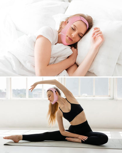 Meto Reusable Face Strap - Chin Strap for Facial Toning & Slimming