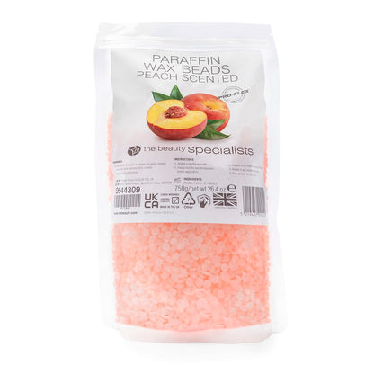 Rio Peach Beads Paraffin Wax 750g for Soft, Smooth Hands & Feet