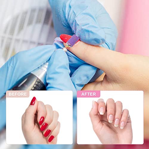 Rolybag 210-Piece Sanding Bands for Nail Drill – 80/150/240 Grit, Color-Coded, with 2 Mandrel Bits & Portable Storage Box - görsel 8