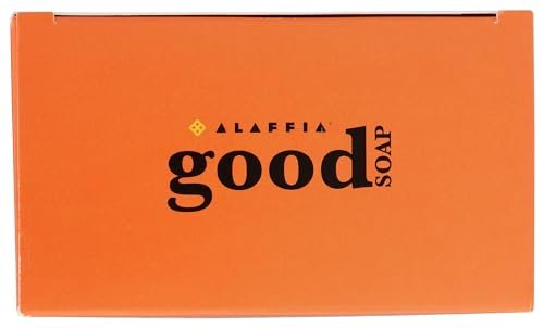 Alaffia Fragrance Free Good Soap Value Pack - 4 Count, 20 oz Total | Gentle & Natural Body Wash Avelisse